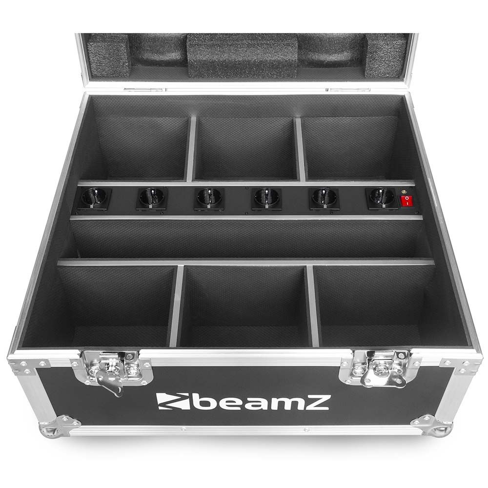 BeamZ PRO FCWX9 FlightCase for 6x WX9 Series LED Par Fixtures