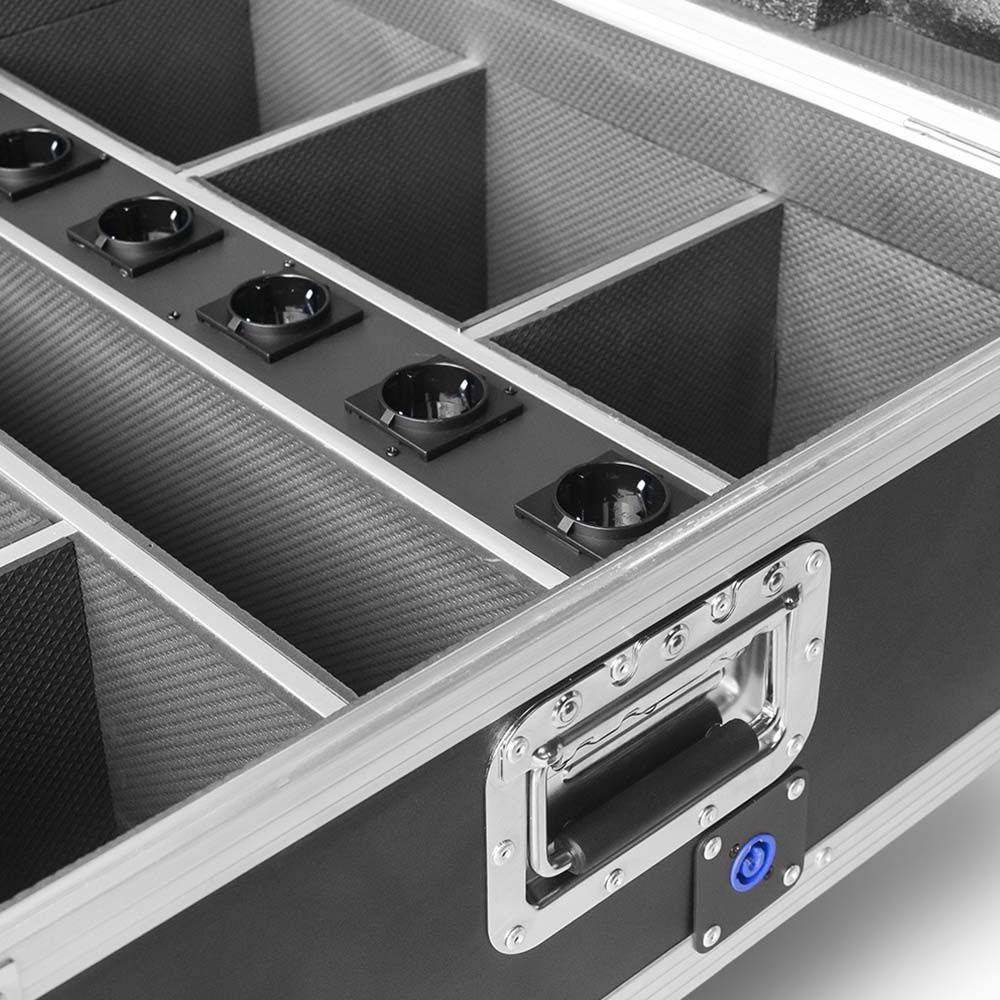 BeamZ PRO FCWX6 Charging FlightCase for 6 WX6 Series LED Par Fixtures