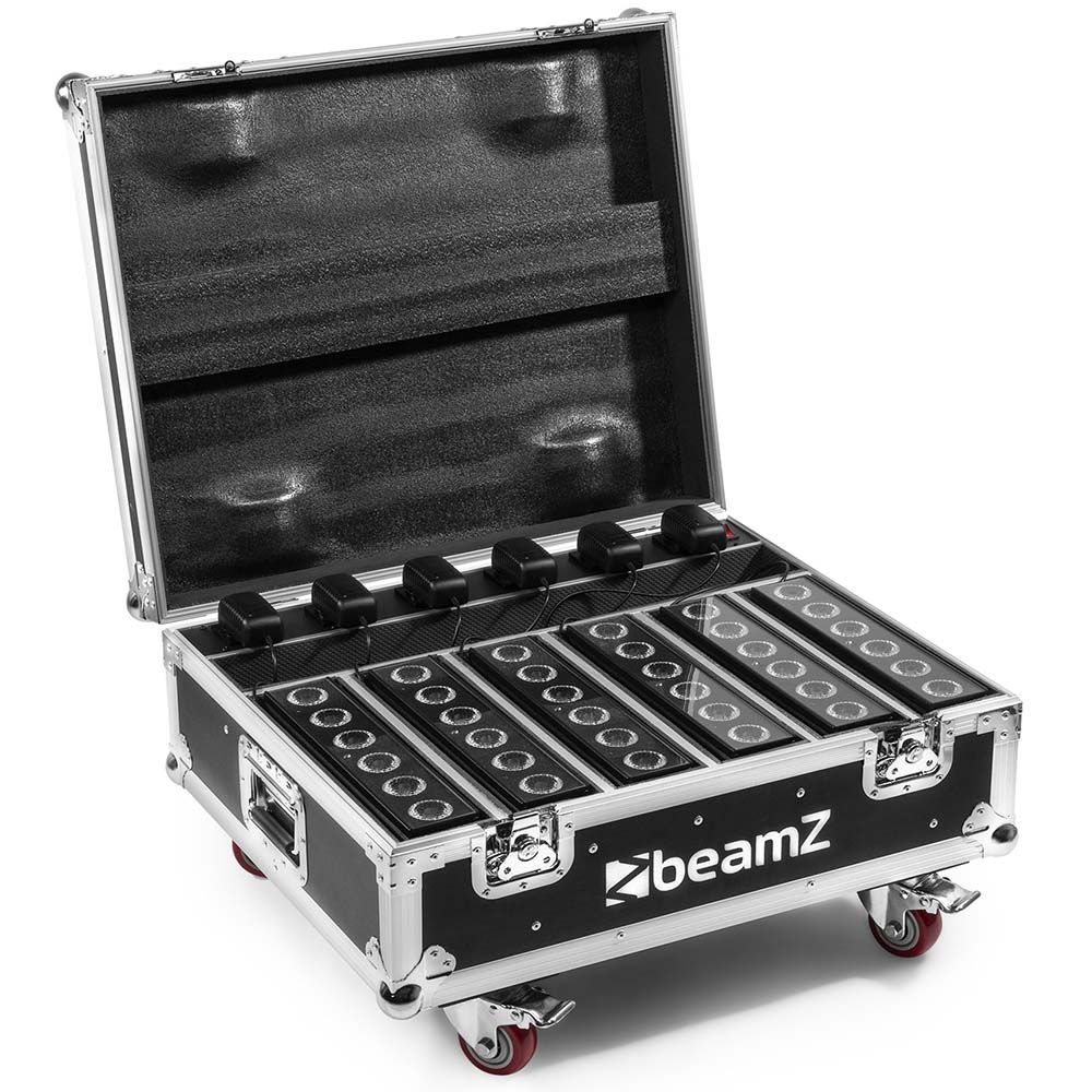 BeamZ PRO FCC12 FlightCase for 6x BBB612 Charging
