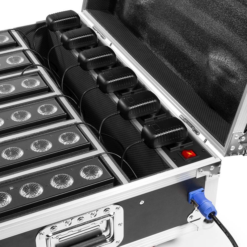 BeamZ PRO FCC12 FlightCase for 6x BBB612 Charging