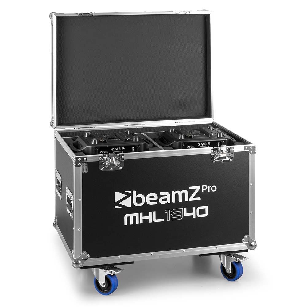 BeamZ PRO FC1940 Flightcase for 2 MHL1940 Moving Heads