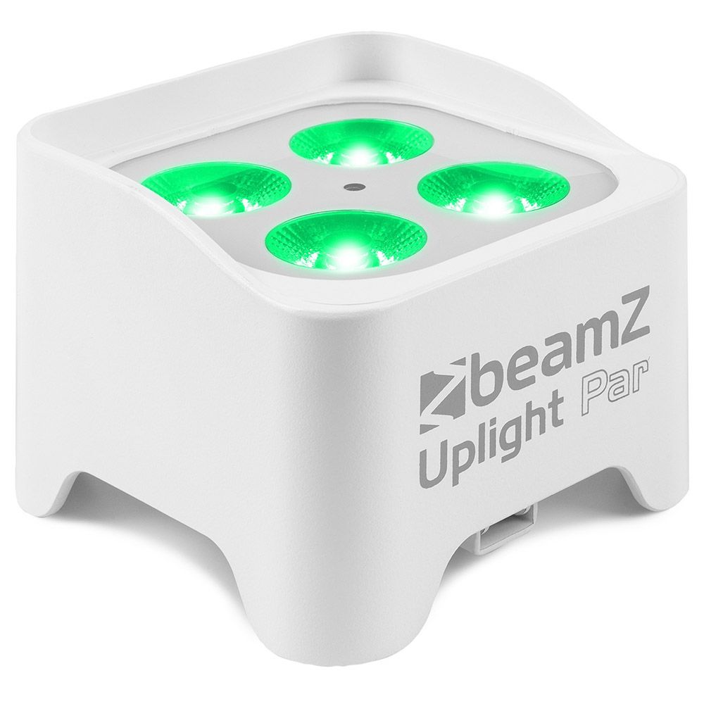 Beamz BBP90W Battery Uplight Par 4x 4W White