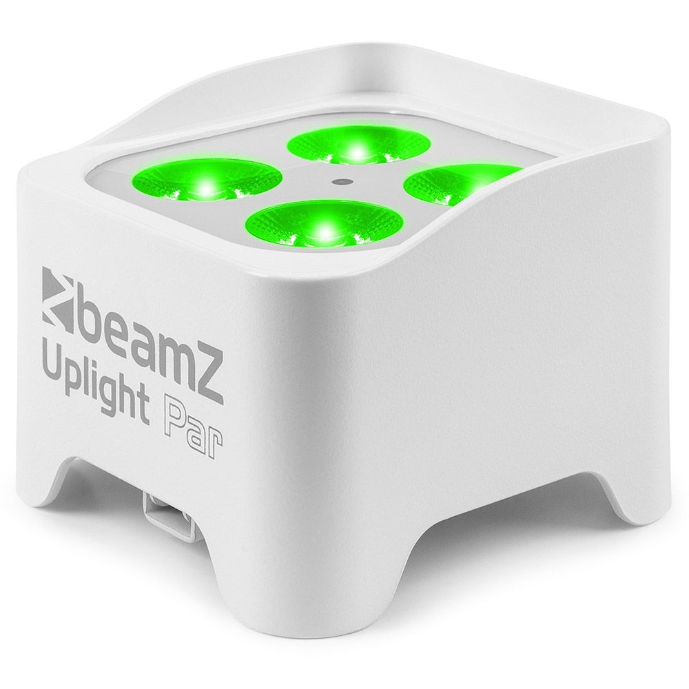 Beamz BBP90W Battery Uplight Par 4x 4W White