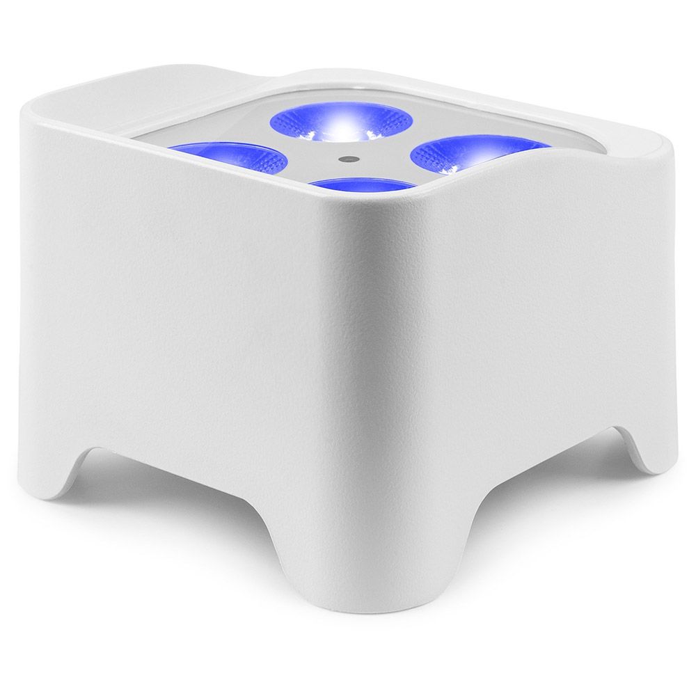 Beamz BBP90W Battery Uplight Par 4x 4W White