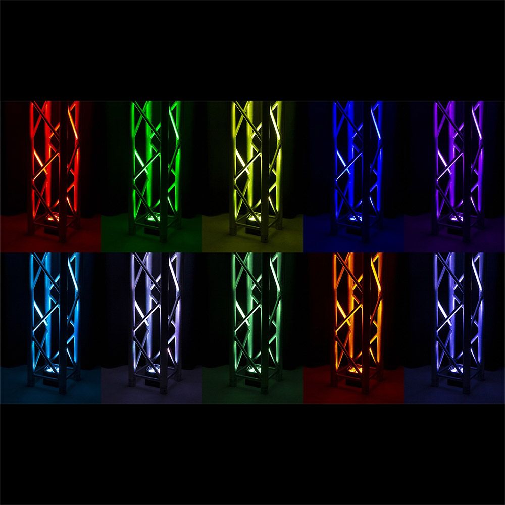 Beamz BBP90W Battery Uplight Par 4x 4W White