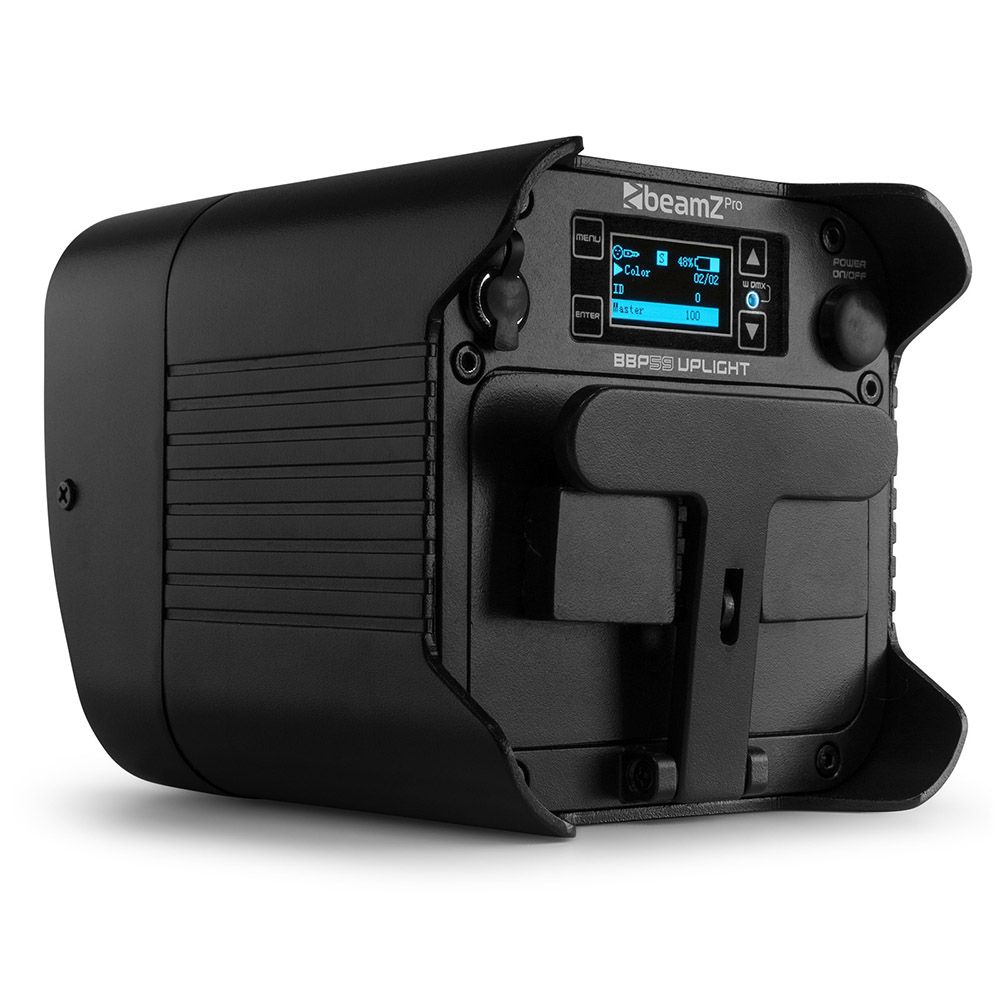 BeamZ PRO BBP59 Battery Uplight Par 9x 12W Outdoor