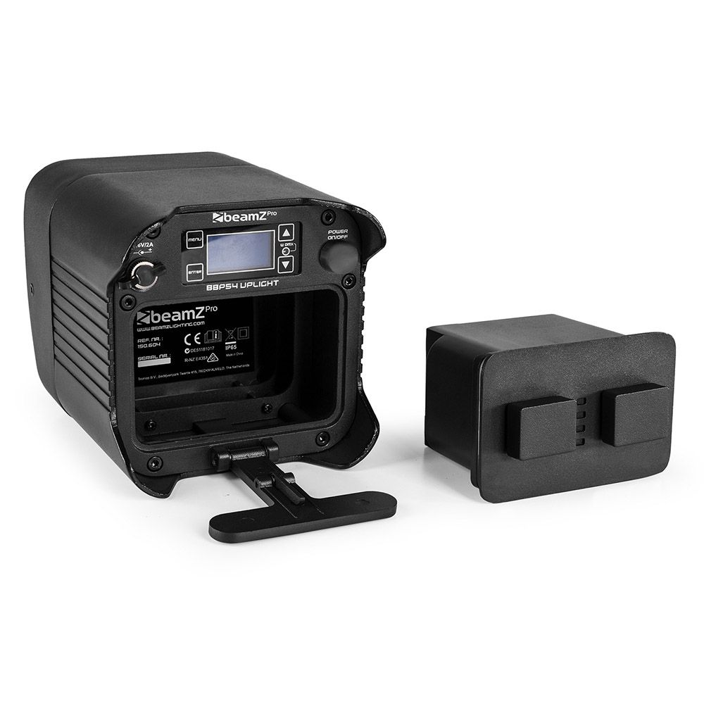 BeamZ PRO BBP59 Battery Uplight Par 9x 12W Outdoor