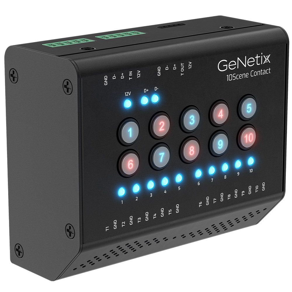 Chamsys GeNetix 10Scene Contact Dry Contact Trigger Interface