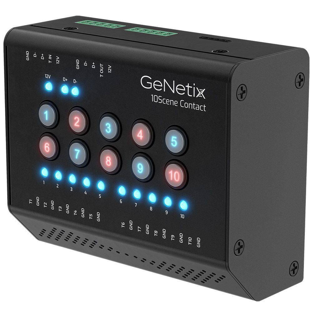 Chamsys GeNetix 10Scene Contact Dry Contact Trigger Interface