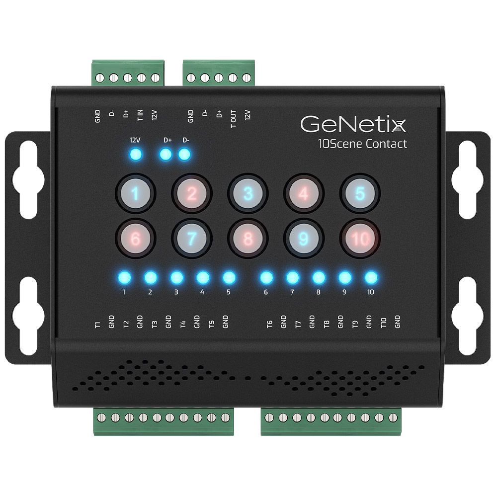 Chamsys GeNetix 10Scene Contact Dry Contact Trigger Interface