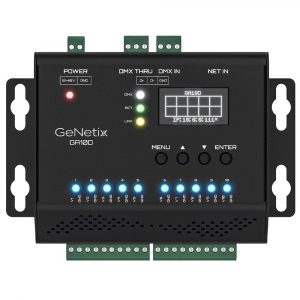Chamsys GeNetix GA10D DIN Rail DMX to 0-10V Converter