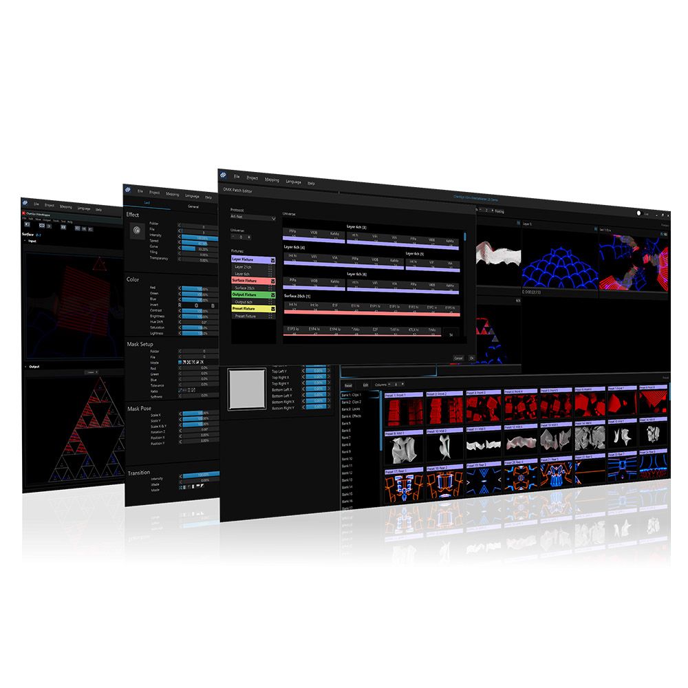 Chamsys MediaMaster Pro 48-Layer Video Control Software