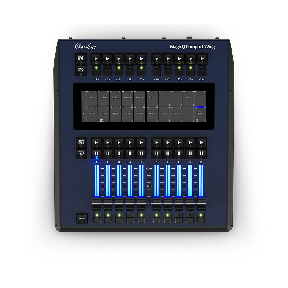 Chamsys MagicQ Compact Control Expansion Wing with Touch Screen