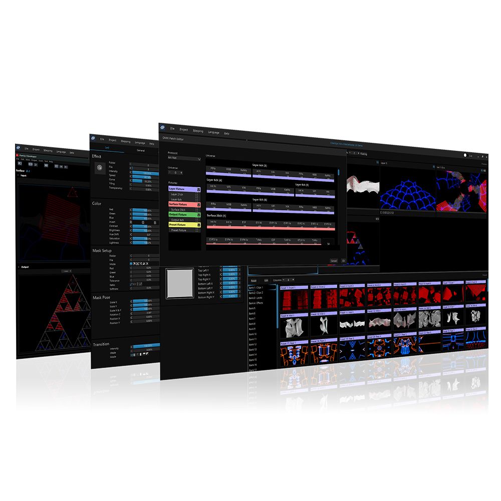 Chamsys MediaMaster Core 12-Layer Video Control Software