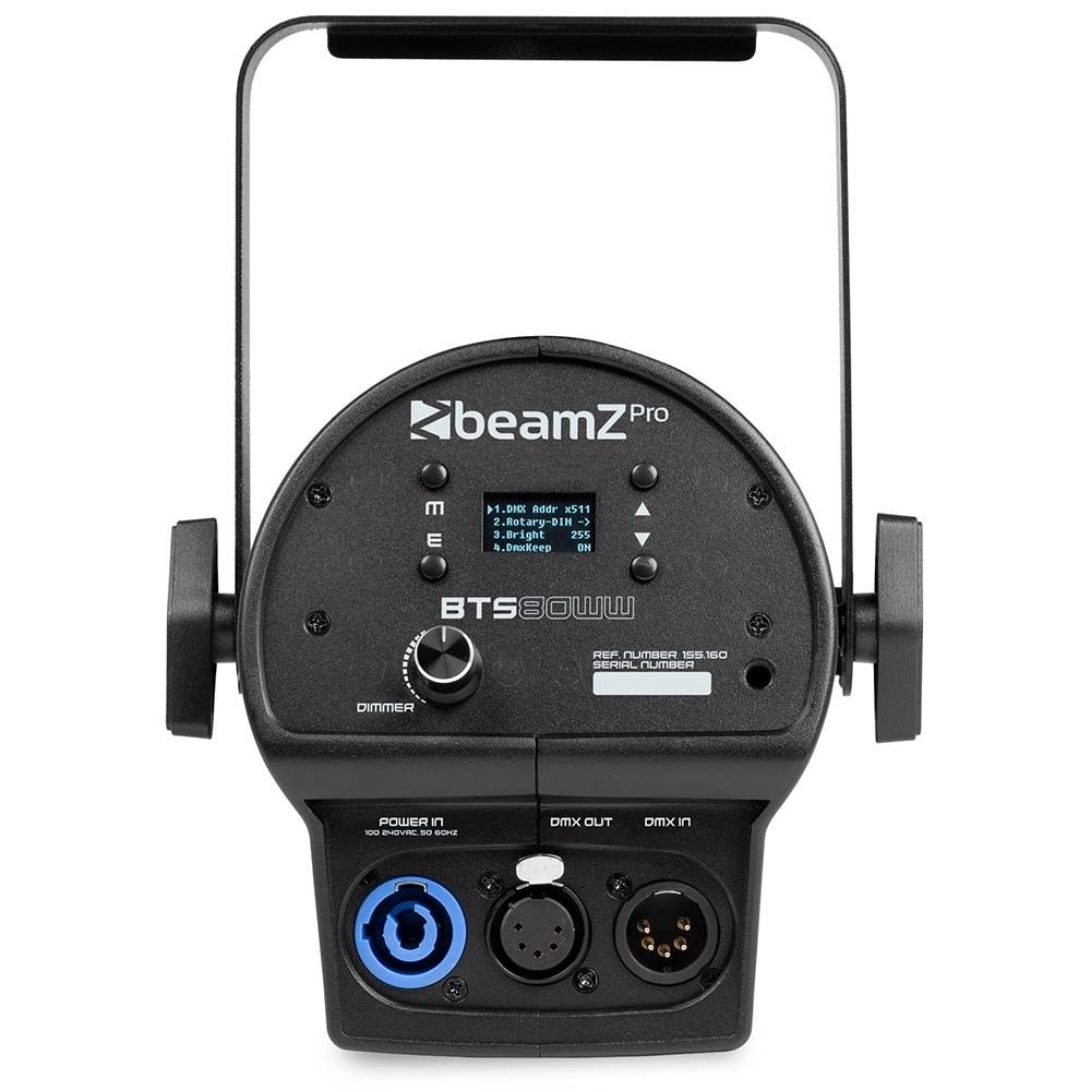 BeamZ PRO BTS80WW Compact Profile Spot with Zoom 80W WW