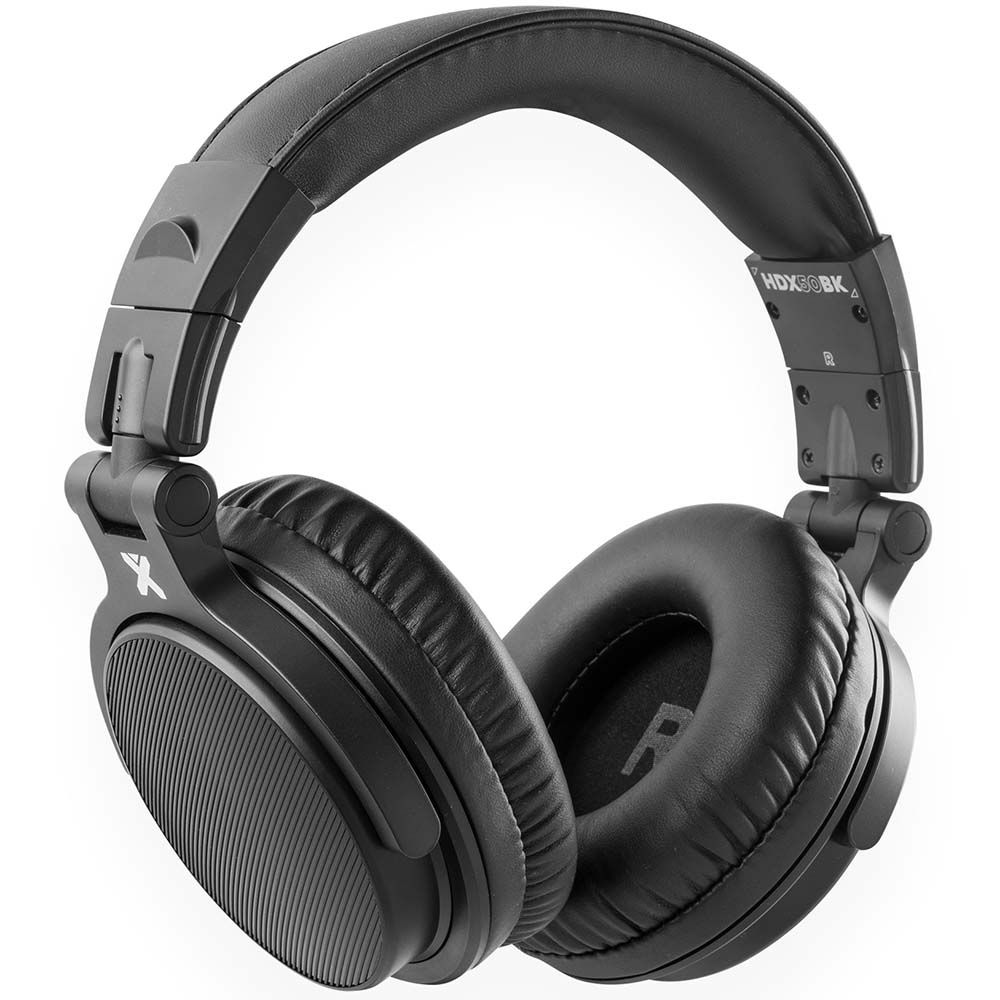 Vonyx HDX50BK DJ Headphones Black