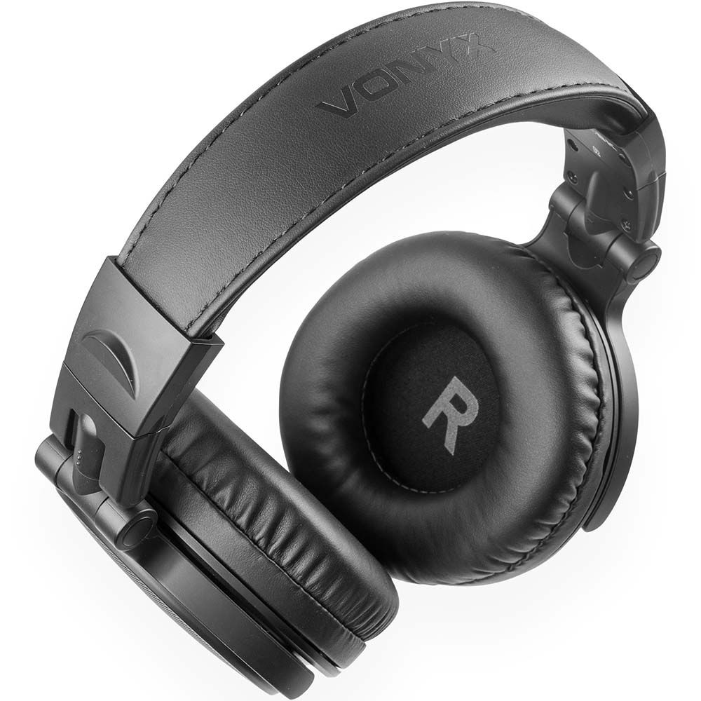 Vonyx HDX50BK DJ Headphones Black