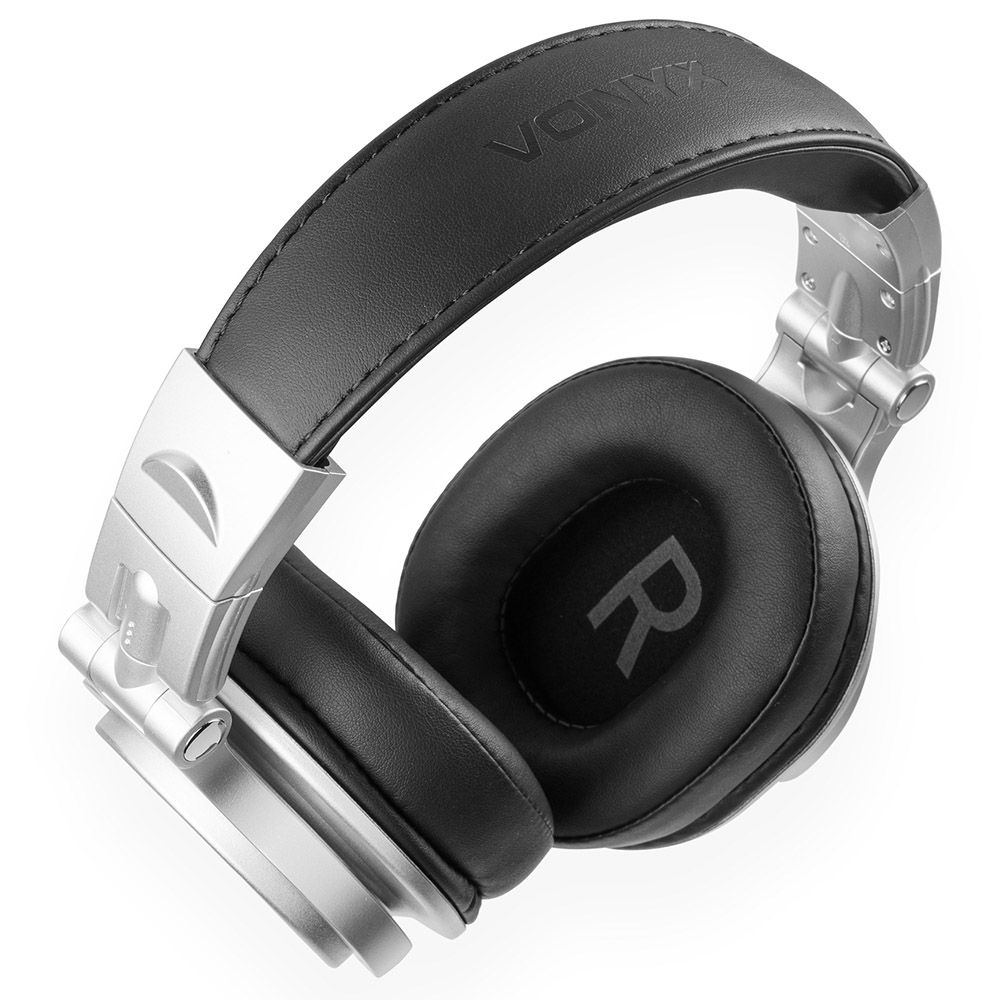 Vonyx HDX120SB DJ Headphones Aluminium
