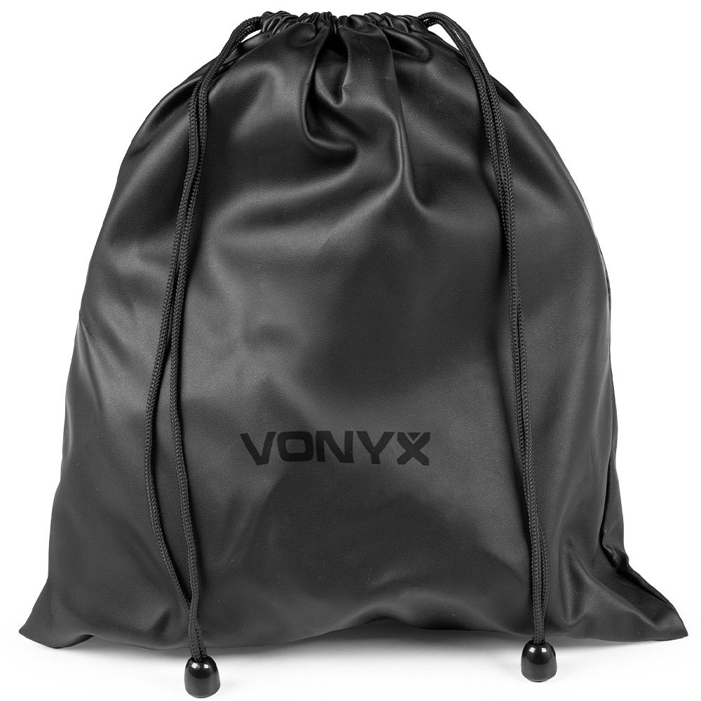 Vonyx HDX120SB DJ Headphones Aluminium