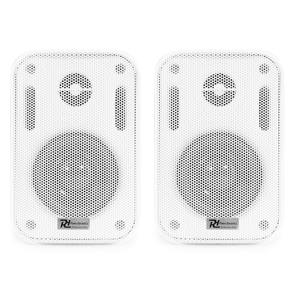 Power Dynamics BC35V-WH Indoor/Outdoor Speaker Set