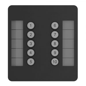Chamsys GeNetix 10Scene Wall Plate Dual Pack