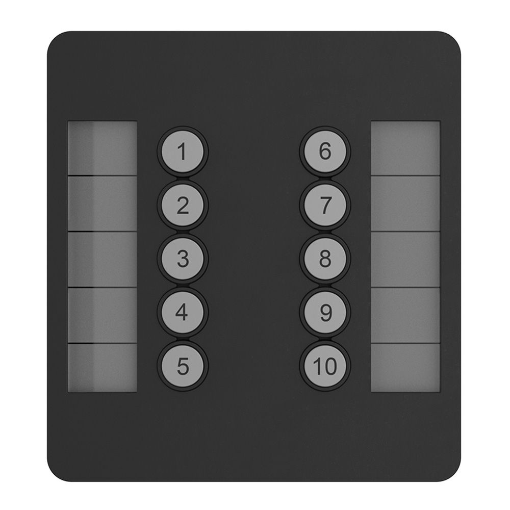 Chamsys GeNetix 10Scene Wall Plate Dual Pack