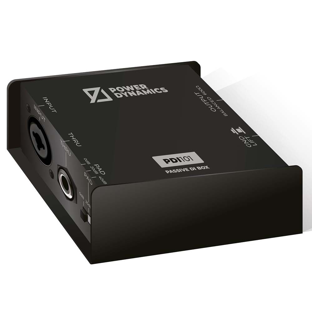 Power Dynamics PDI101 Mono Passive DI Box