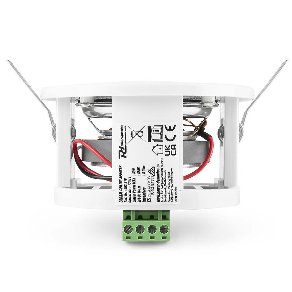 Power Dynamics CSBA3L 3" Compact Ceiling Speaker