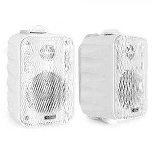 Power Dynamics BC34V-WH 4" In/Outdoor Speaker Set