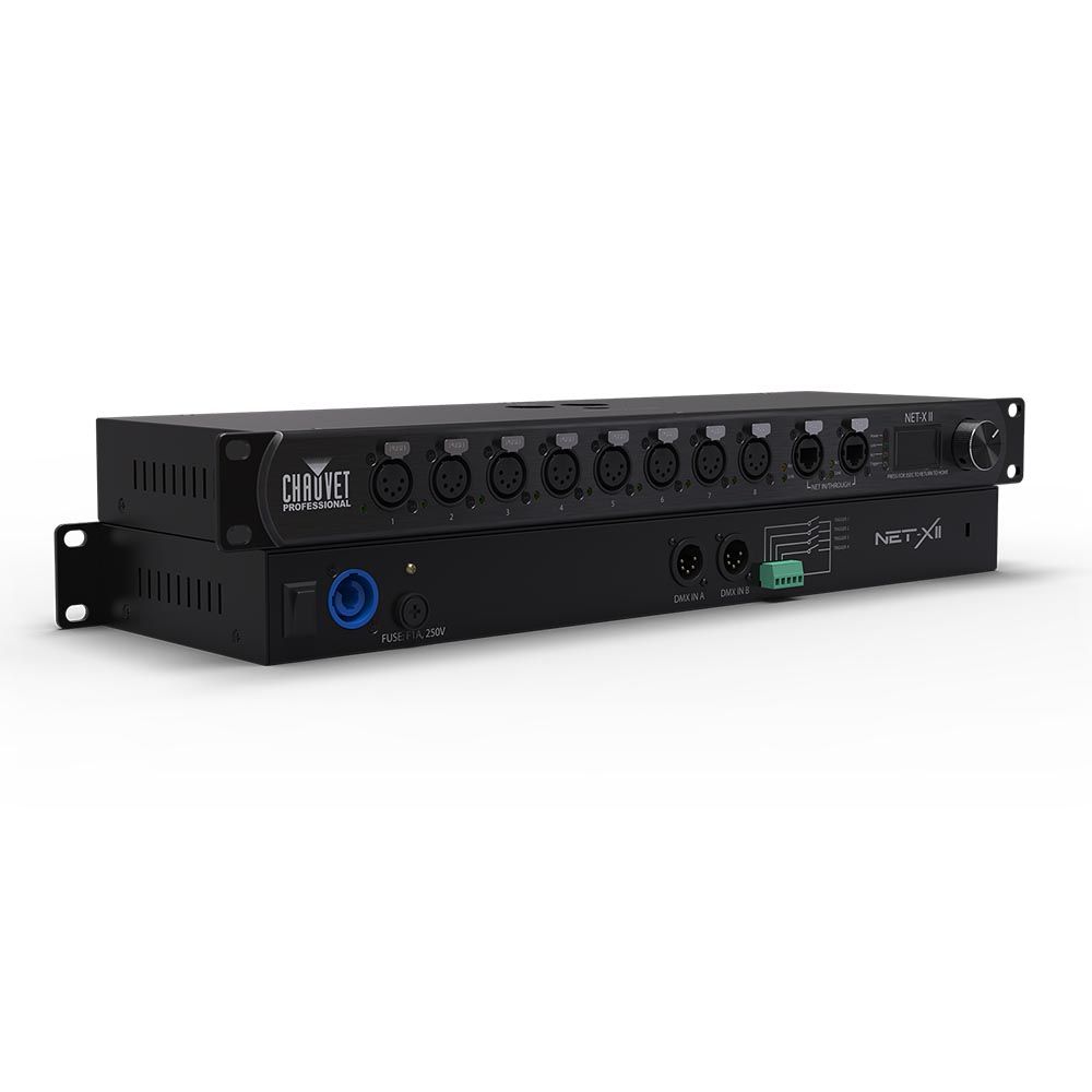 Chauvet Pro Net-X II Ethernet-to-DMX Node and Merger