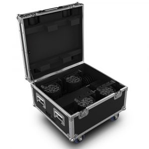 Chauvet Pro WELL POD 3 Battery-Powered PAR Wash Light 4-Fixture Kit