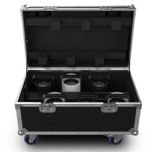 Chauvet Pro WELL POD 2 Battery-Powered PAR Wash Light Six-Unit Kit
