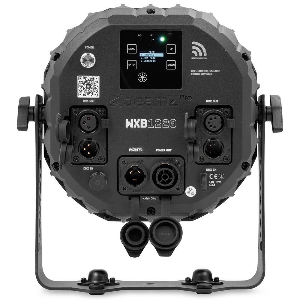 BeamZ PRO WXB1220 Outdoor Battery LED PAR RGBALC