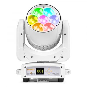 Beamz IGNITE740WH LED Wash Moving Head with Zoom