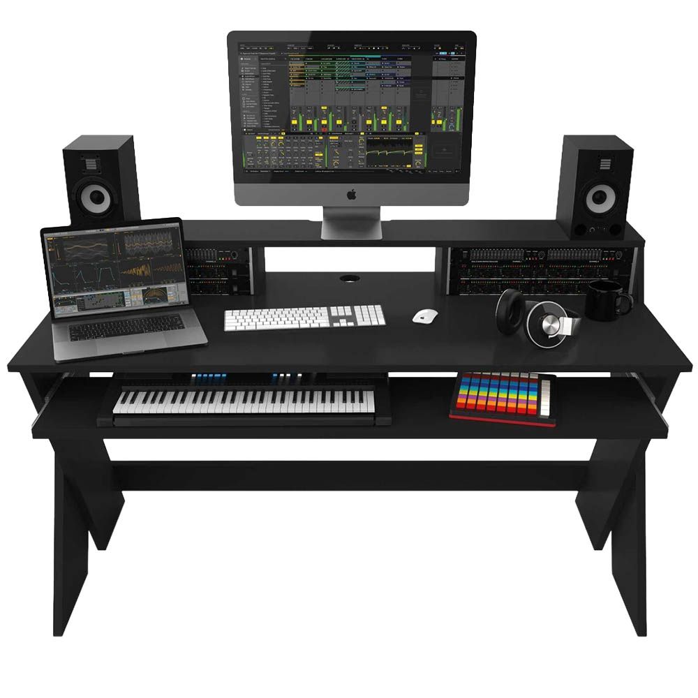 Glorious Sound Desk Pro Black Studio Workstation